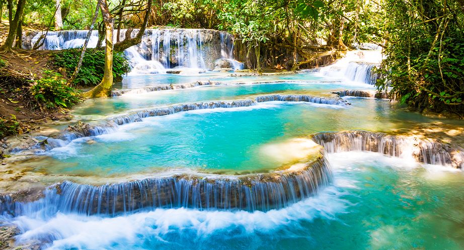 Les chutes de Kuang Si