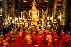 LUANG PRABANG - DEPART (Pdéj) GUIDE + CHAUFFEUR