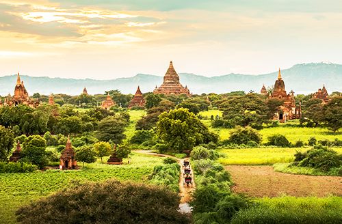 Monywa - Pakokku - Bagan (Pd ; Dj ; Dîner)