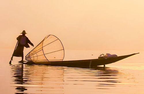 Kalaw - Shwe Nyaung - Lac Inlé (Pd ; Dj)