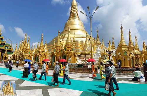 Yangon – Visite De La Ville (Pd ; Dj)