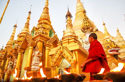 Thandwe – Yangon / En Avion – Départ (Pd)