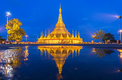 Arrivée à Yangon (Rangoon) (Sans Repas)