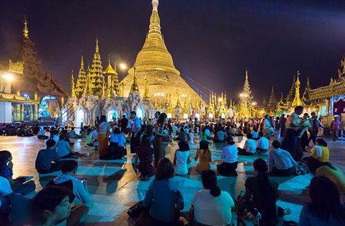 Visite De La Ville Yangon (Pd)