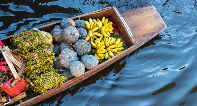 Marché flottant de Damnoen Saduak
