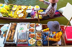 Bangkok - Marché De Maeklong - Marché Flottant De Damnoen Saduak - Kanchanaburi (Pd)