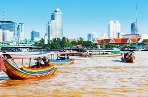 Arrivée à Bangkok – Excursion En Bateau Sur Les Klongs (sans Repas)