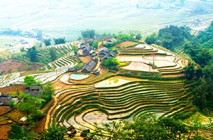 Sapa - Bản Khoang - Suoi Thau - Ta Phìn (Pd ; Déj ; Dîner)