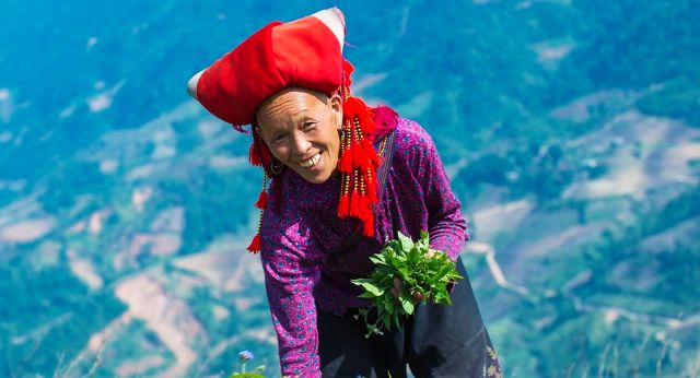 Ethnie Red Dzao à Sapa