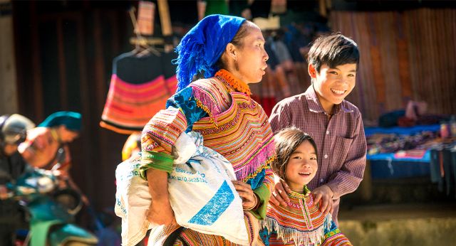 Ethnie Hmongs à Sapa