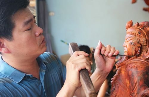 Village De Soie Vạn Phúc, Sculptures Sơn Đồng - Libellules Thạch Xá (Déj)