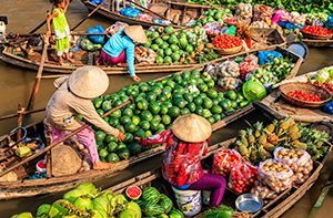 HCM Ville - Ben Tre - Mekong - Can Tho (Pd; Dj)