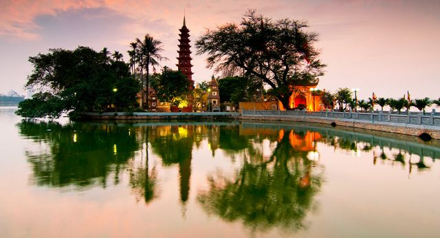 Pagode de Tran Quoc Hanoi