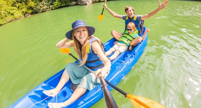 Kayak à la baie dHalong