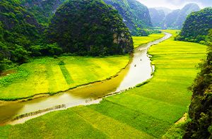 Mai Chau - Ninh Binh - Van Long - Tam Coc (160km - 4h00 En Voiture) (Pd; Dj)