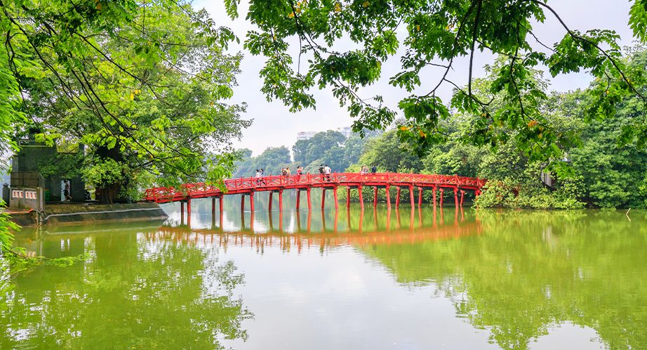 Lac Hoan Kiem à Hanoi