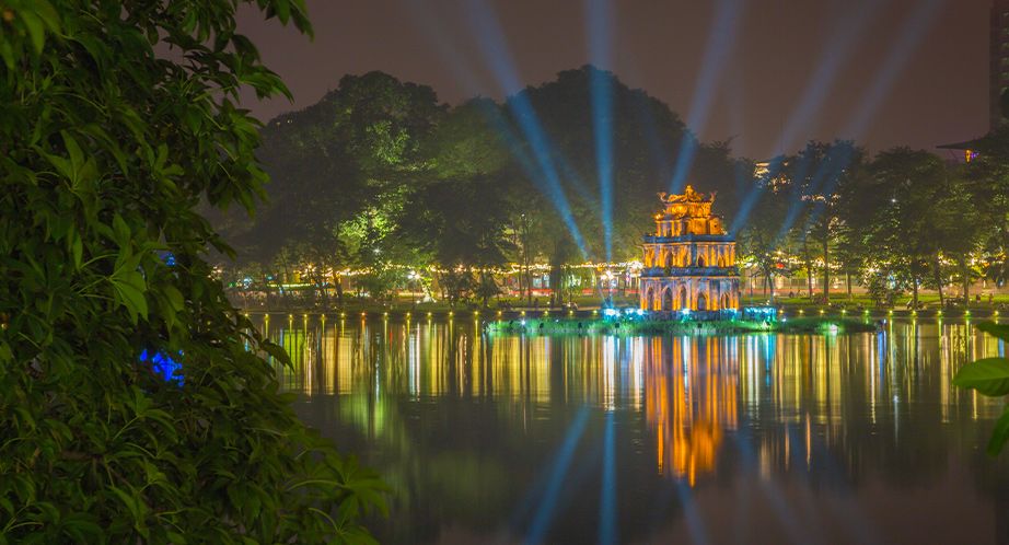 Lac Hoan Kiem à Hanoi