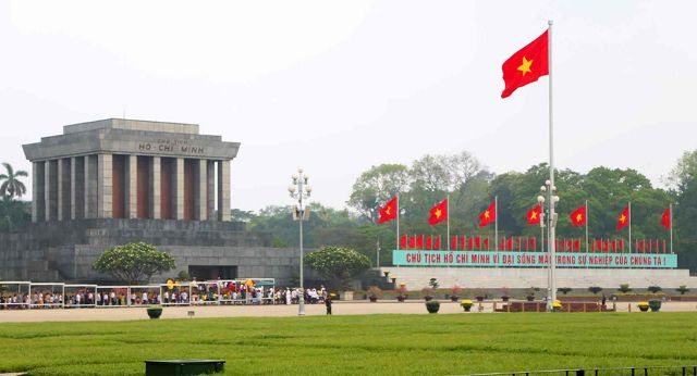 Mausolée de Ho Chi Minh à Hanoi