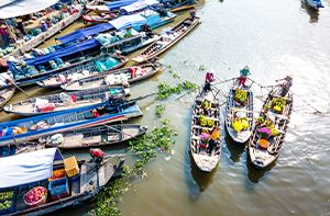 Ho Chi Minh Ville - Ben Tre - Can Tho (Pd ; Dj) (175 Km – 4h00 De Route)
