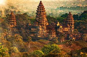 Visite DAngkor Temples (Angkor Wat – Angkor Thom - Bayon – Banteay Srei – Ta Prohm Temples) (Pd ; Dj)
