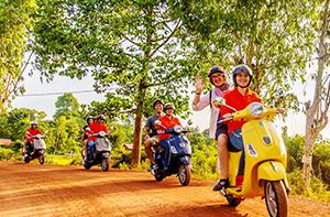Village Flottant Phnom Krom – Visite De La Campagne En Moto – Cours De Cuisine De Village (Pd ; Dj)