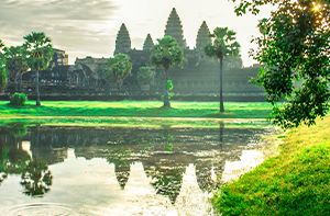 Visite DAngkor Temples (Angkor Wat – Angkor Thom - Bayon – Banteay Srei – Ta Prohm Temples) (Pd ; Dj)