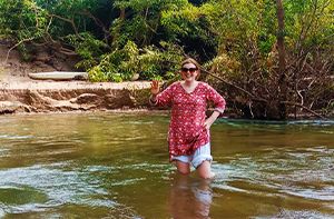 Nakasong (Laos) - Stung Treng (Cambodge) (vous Traversez La Frontière Entre Laos Et Cambodge) (Pd ; Déj)