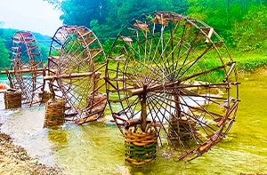 Hanoi - Mai Chau - Pu Luong (200km - 5h30 En Voiture) (Pd ; Déj ; Dîner)