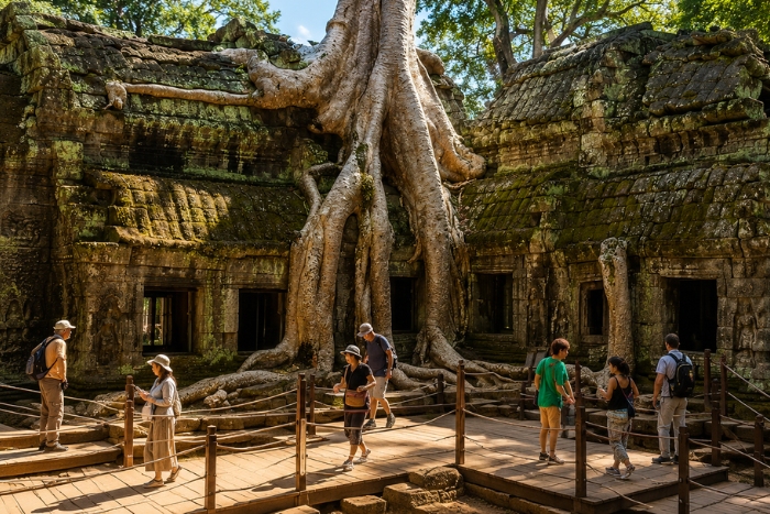 Ta Prohm, le temple le plus myst&eacute;rieux de Siem Reap