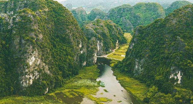 Baie dHalong Terrestre Tam Coc
