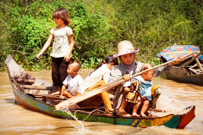 Explorez la campagne cambodgienne 