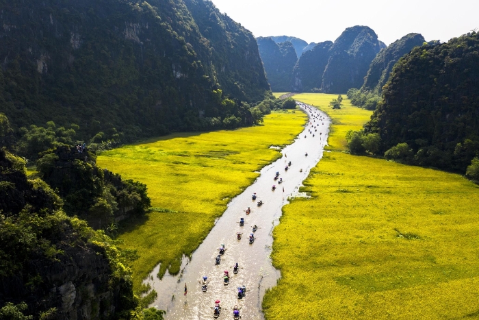 (Tam Côc - Visiter baie d'Halong terrestre)