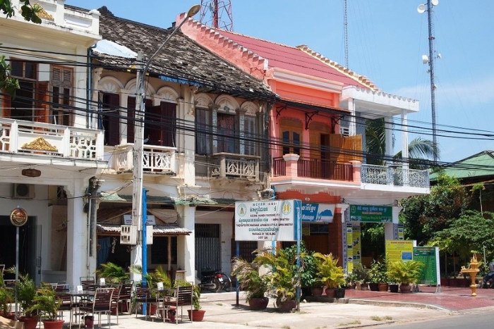Se promenez à Battambang dans l'itinéraire de voyage 15 jours au Cambodge