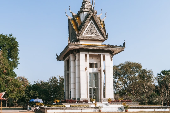 Choeung Ek, champ de bataille dans 2 semaines au Cambodge