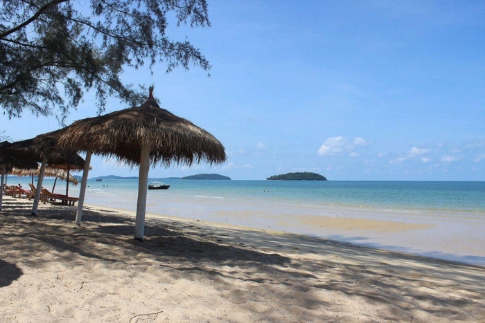 Plage d'Otres à Sihanoukville parmi 14 jours au Cambodge