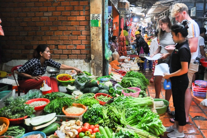 Cour de cuisine à Phnom Penh avec nous dans l'itinéraire de 2 semaines au Cambodge