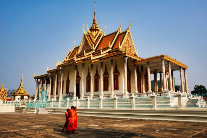 Choses à faire à Phnom Penh: Visiter le Palais Royal 