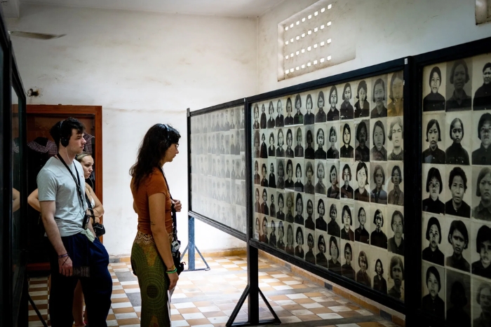 Musée Tuol Sleng à Phnom Penh, témoin des horreurs des Khmers rouges