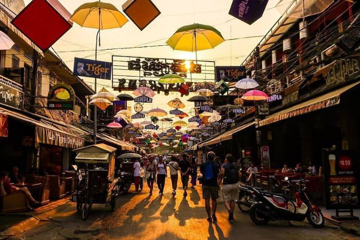 Siem Reap - Point de départ du voyage à vélo de 7 jours au Cambodge