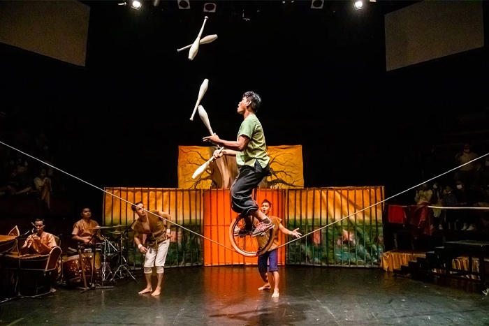 Assister à un spectacle du Phare, le Cirque Cambodgien à Siem Reap 