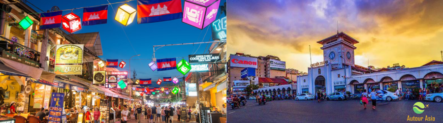Prête pour circuit combiné Cambodge Vietnam 21 jours avec la famille Camille