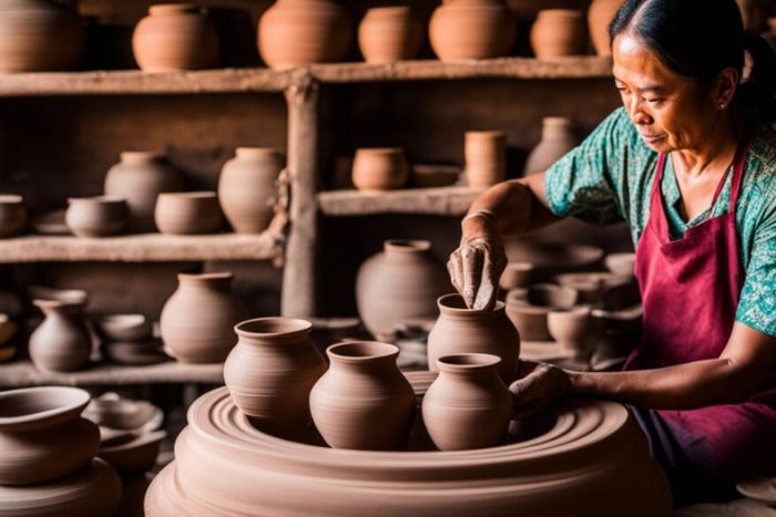Artisanat traditionnel à Battambang : entre vannerie et savoir-faire religieux