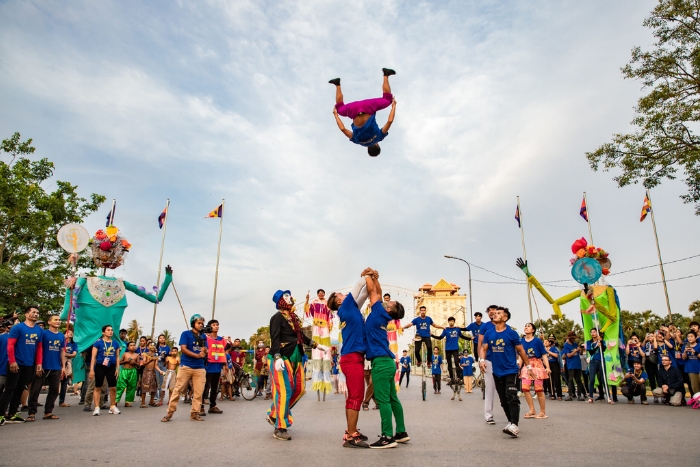 Que faire au Cambodge ? Participez au Festival international de cirque Tini Tinou