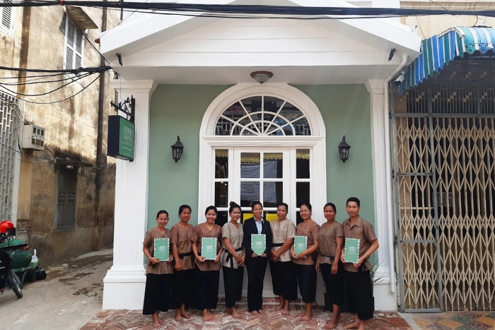 Lemongrass Garden – meilleurs salon de massage à Battambang