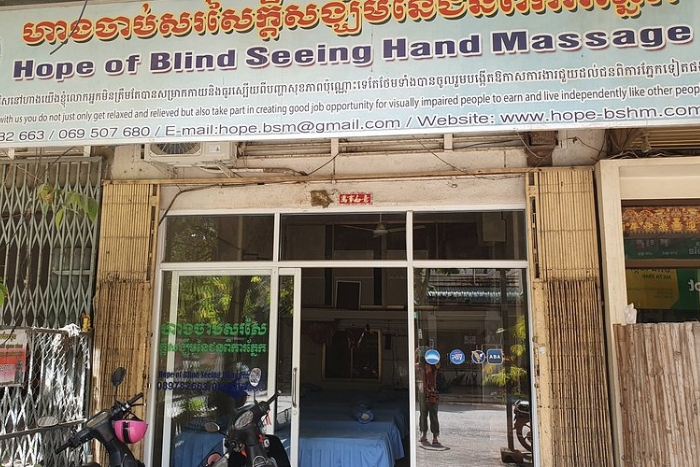 Hope of Blind Seeing Hand Massage — meilleurs salon de massage à Battambang pour voyageurs curieux