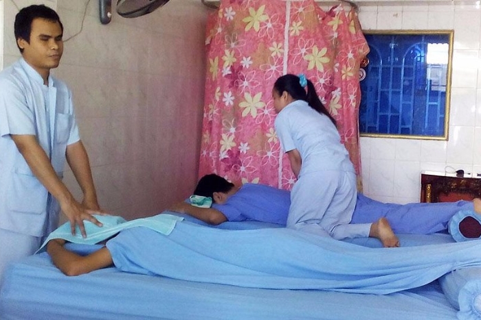 Expérience au Hope of Blind Seeing Hand Massage, un spa massage & foot massage à Battambang