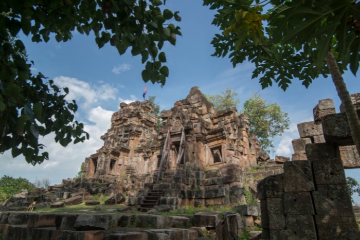 Choses à faire à Battambang, le Temple Ek Phnom