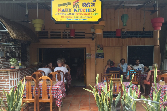 Nary Kitchen, un restaurant à Battambang avec des cours de cuisine khmère