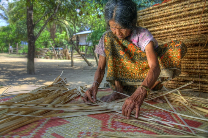 Vie quotidienne dans un village local des ethnies de Battambang et aux alentours
