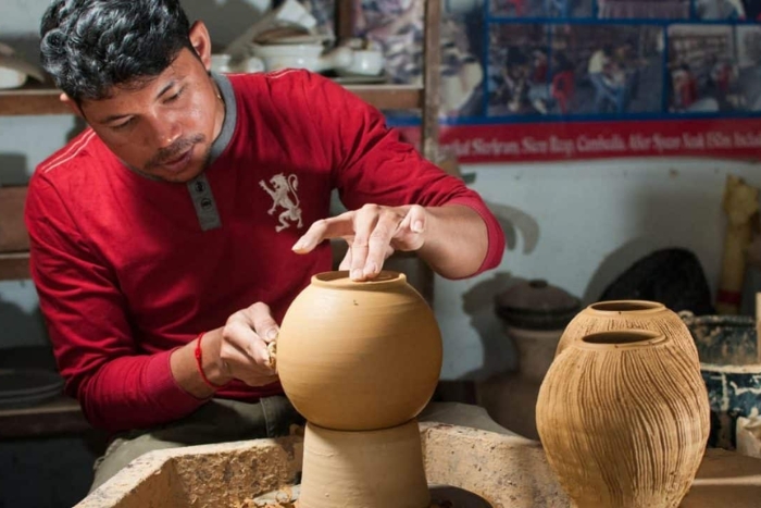 Le village de poterie d'Odong Rossey enrichit 2 semaines au Cambodge authentiques